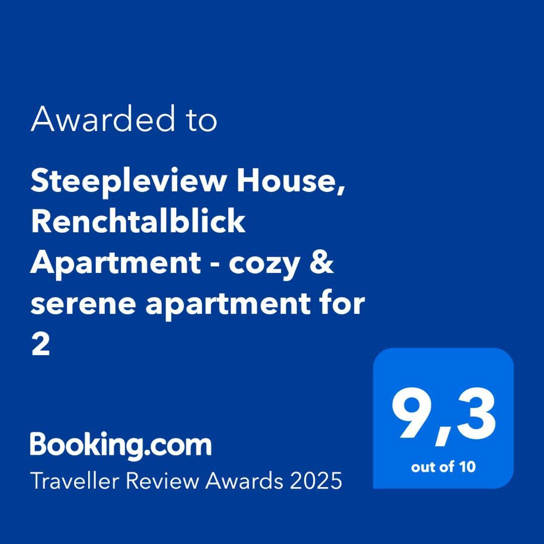 Steepleview House, Renchtalblick Apartment - Cozy & Serene Apartment For 2 Bad Peterstal-Griesbach Dış mekan fotoğraf