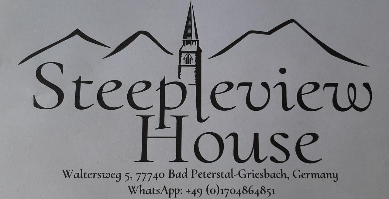 Steepleview House, Renchtalblick Apartment - Cozy & Serene Apartment For 2 Bad Peterstal-Griesbach Dış mekan fotoğraf